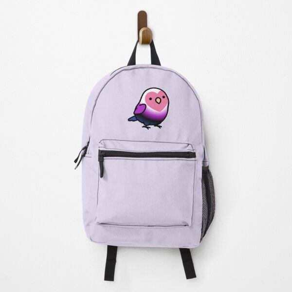 Item preview, Genderfluid LGBT+ Pride Lovebird designed and sold by birdhism.