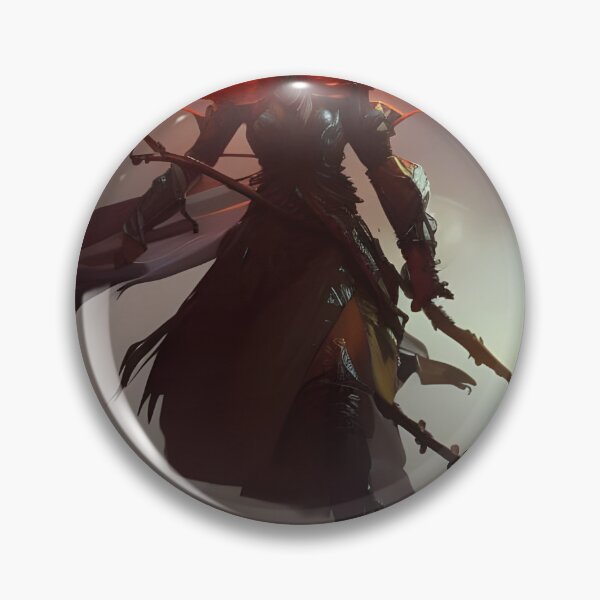 Item preview, Fantasy warrior in flame silhouette designed and sold by banzay89.