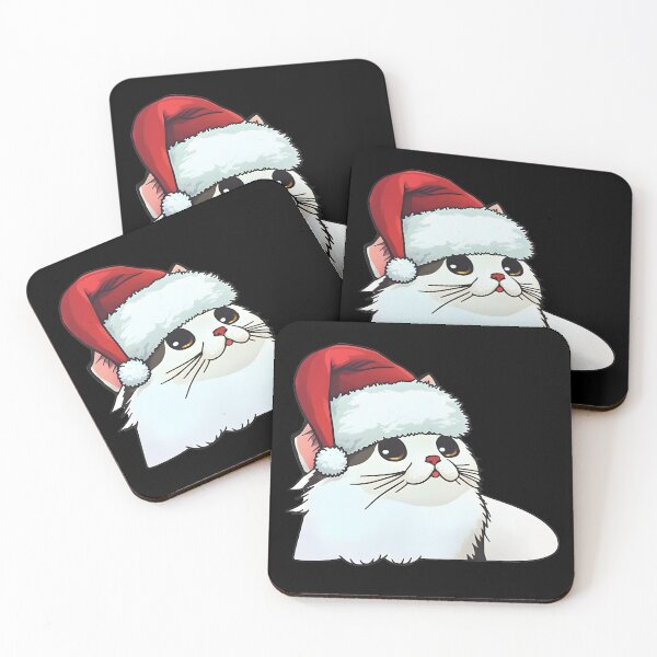 Item preview, Santa Kitty designed and sold by arkymonart.
