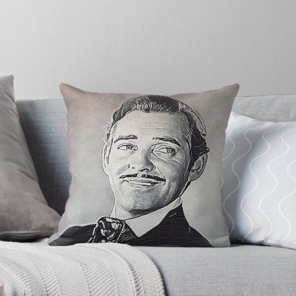 Item preview, Clark Gable Art - oil paint - D58 designed and sold by DecoVintage.