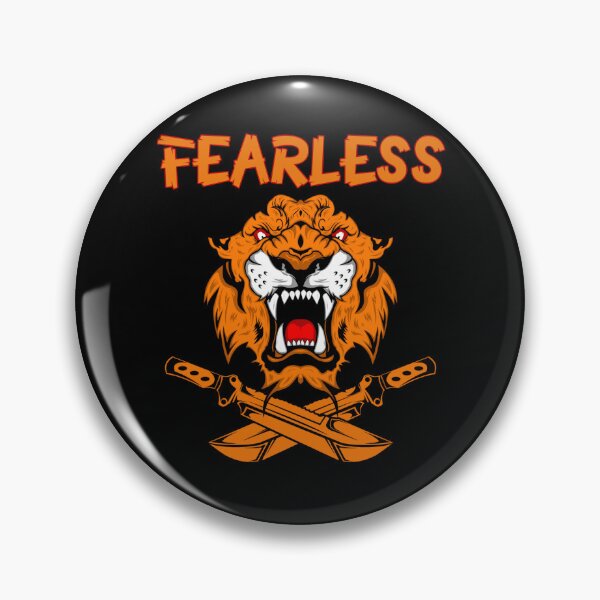 Item preview, Fearless lion designed and sold by SidTastic .