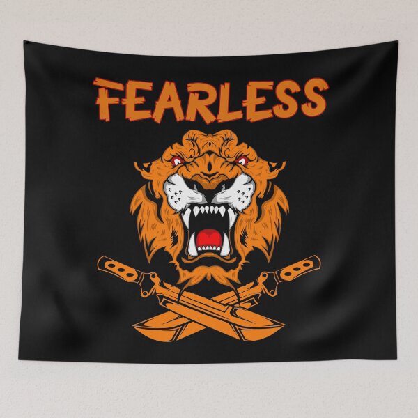 Item preview, Fearless lion designed and sold by SidTastic .