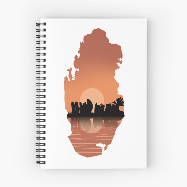 Item preview, Qatar map and landscape designed and sold by landscapeworlds.