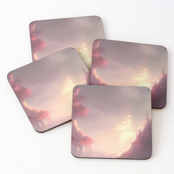 Item preview, Magic fantasy world sakura landscape designed and sold by banzay89.