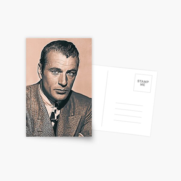 Tarjetas de felicitación con la obra «Gary Cooper Art - vintage