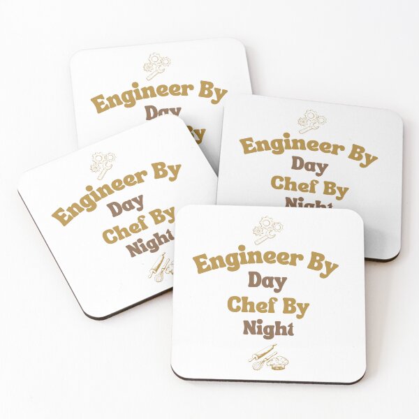 Item preview, Engineer By Day Chef By Night designed and sold by Mhayra.