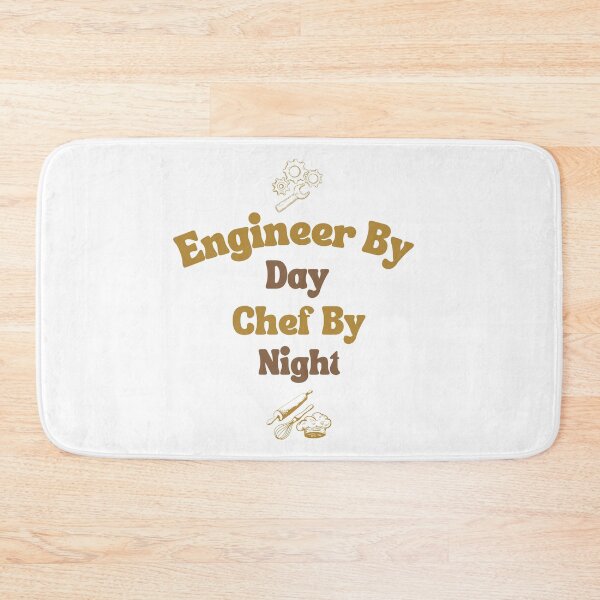 Item preview, Engineer By Day Chef By Night designed and sold by Mhayra.