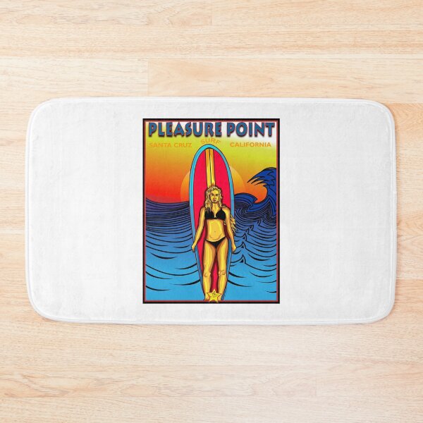 Item preview, PLEASURE POINT SURFING SANTA CRUZ designed and sold by Larry Butterworth.