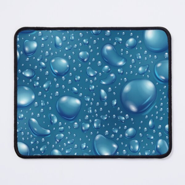 Item preview, Blue Water Drops Pattern designed and sold by RepublicOfFire.