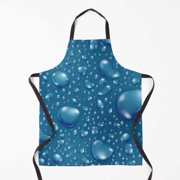 Item preview, Blue Water Drops Pattern designed and sold by RepublicOfFire.