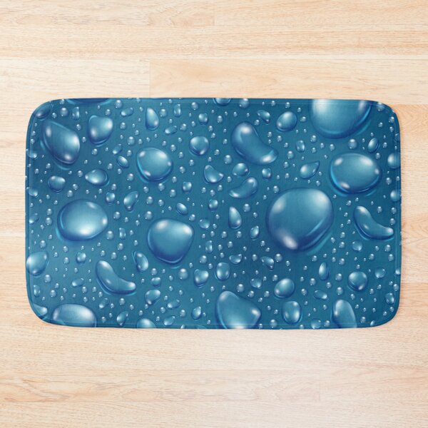 Item preview, Blue Water Drops Pattern designed and sold by RepublicOfFire.