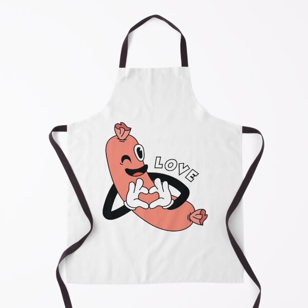 Item preview, Hot Dog Making Heart Symbol with Hands designed and sold by PrintPortal.