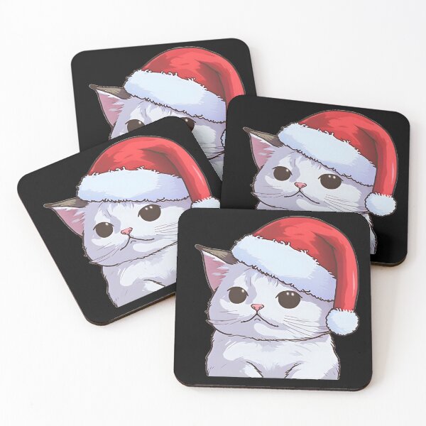 Item preview, Santa Kitty designed and sold by arkymonart.