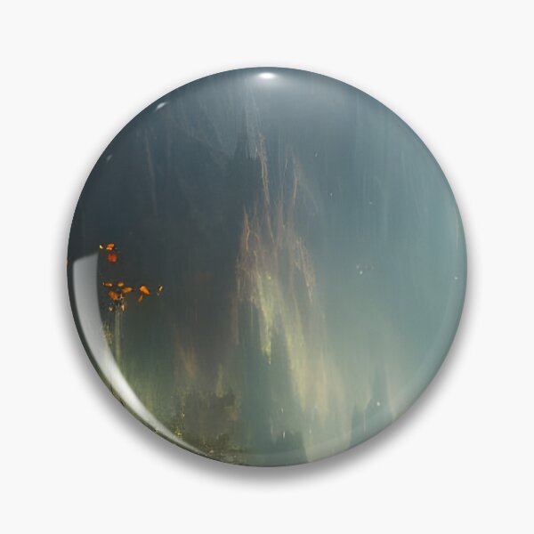 Item preview, Green magic fantasy world with mountains designed and sold by banzay89.