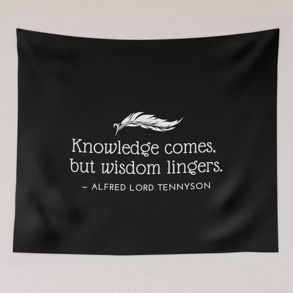 Item preview, Alfred Lord Tennyson Knowledge designed and sold by NRealm.