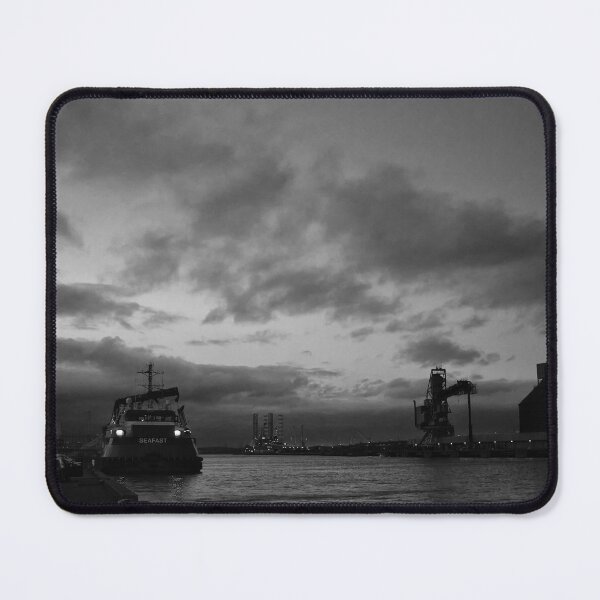 Item preview, Sunset on the River Blyth - Monochrome designed and sold by Violaman.