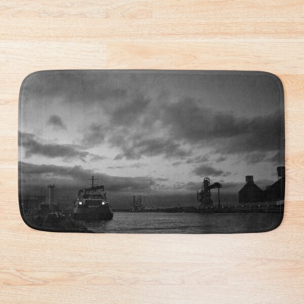 Item preview, Sunset on the River Blyth - Monochrome designed and sold by Violaman.