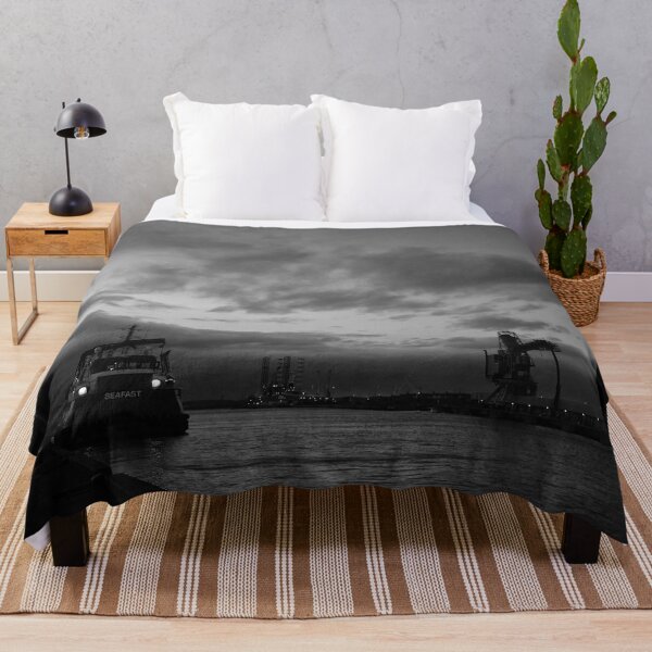 Item preview, Sunset on the River Blyth - Monochrome designed and sold by Violaman.