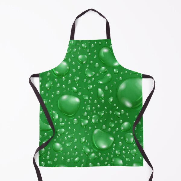 Item preview, Abstract Green Water Drops Pattern designed and sold by RepublicOfFire.