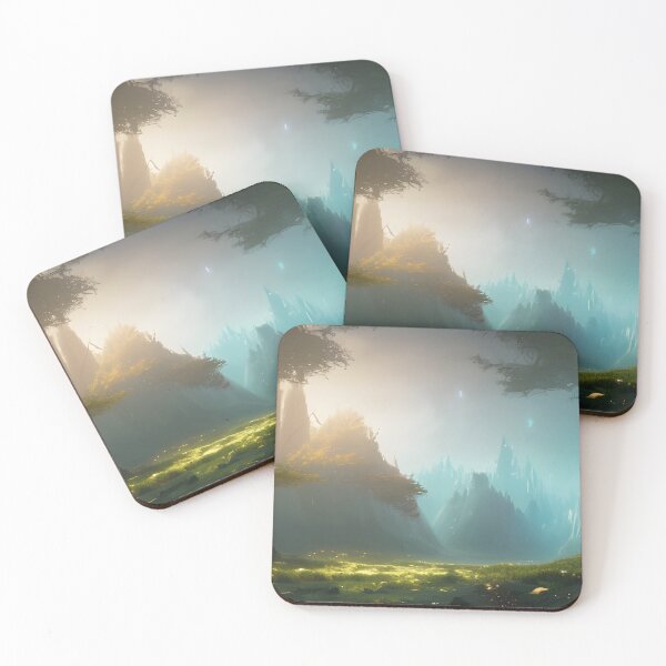 Item preview, Magical fantasy forest landscape designed and sold by banzay89.