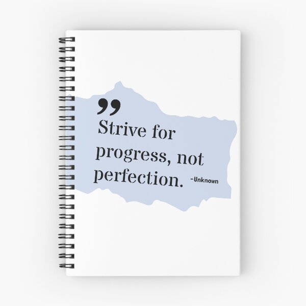 Item preview, Strive for progress, not perfection designed and sold by Work life.