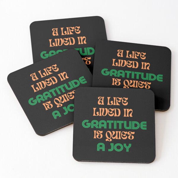 Item preview, A life lived in gratitude is quiet a joy designed and sold by Saimia.