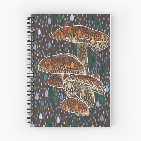 Item preview, Raindrop Mushrooms designed and sold by misslovelymess.