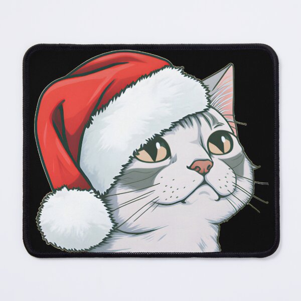Item preview, Santa Kitty designed and sold by arkymonart.
