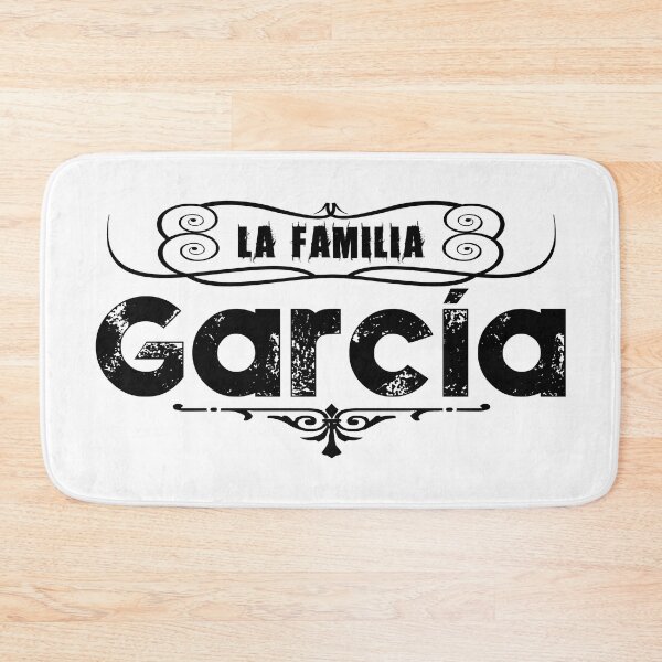 Aperçu de l'œuvre La Familia García - Nom de famille Garcia - Nom de famille García - Apelido García - Sobre Nome García - La famille García créée et vendue par RazzArt.
