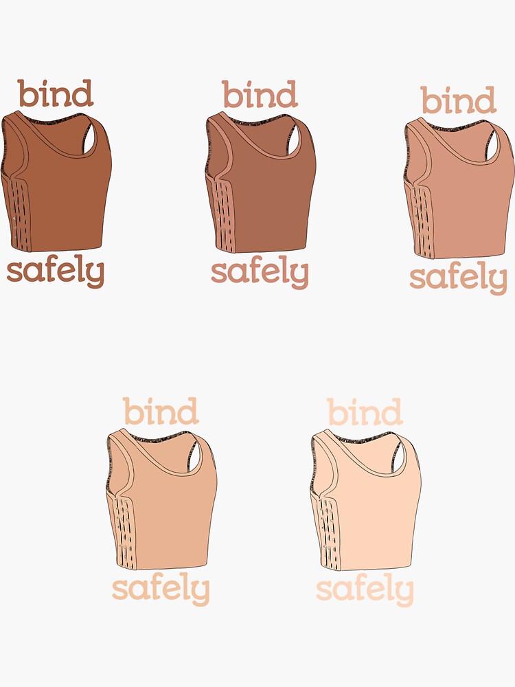 "binder sticker pack (skintones 711)" Sticker for Sale by