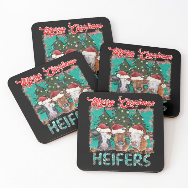 Item preview, Merry Christmas Heifers designed and sold by netdota.