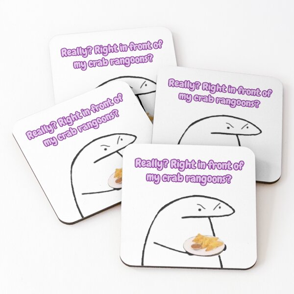 Artikelvorschau, Krabben-Rangoons entworfen und verkauft von highdeadesigns.