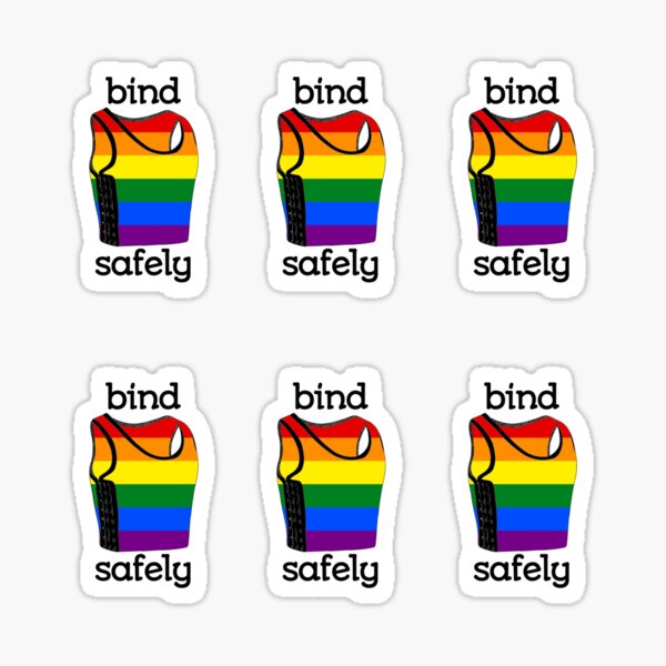 " binder sticker pack (all rainbow flags)" Sticker for Sale by