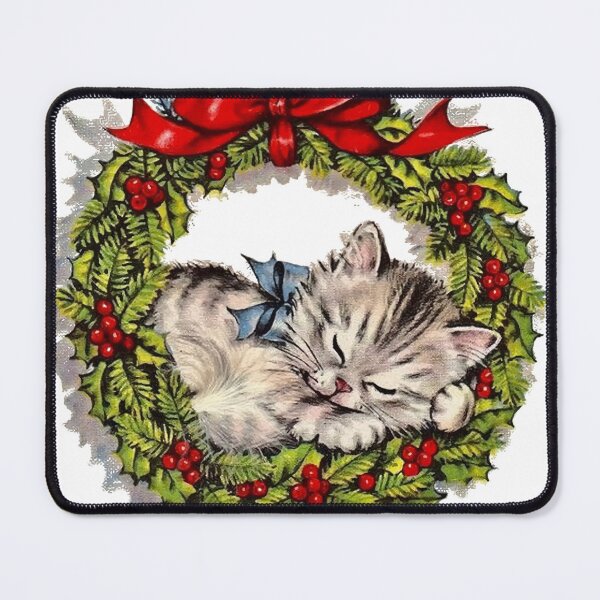 Item preview, Christmas Cat Closeup designed and sold by Febry-Art.