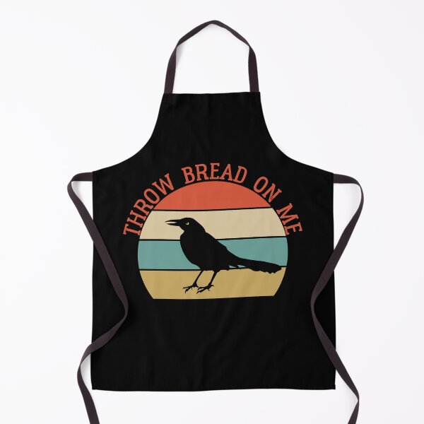 Item preview, grackle Throw Bread On Me - AUSTIN WEIRD BIRD designed and sold by Raiko-art.