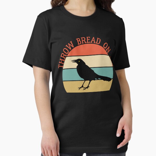 Item preview, grackle Throw Bread On Me - AUSTIN WEIRD BIRD  designed and sold by Raiko-art.