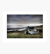 Lámina fotográfica Albergue juvenil abandonado