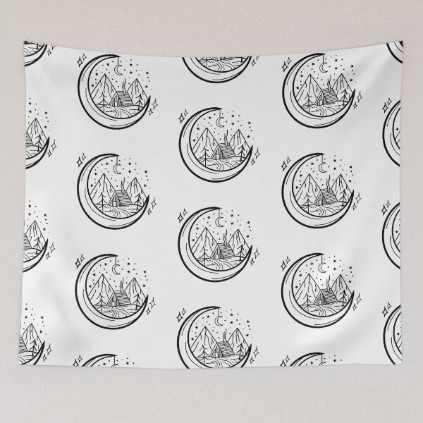 Item preview, Mountain moon designed and sold by Noishop.