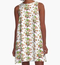 Yoshi Cookies A-Line Dress