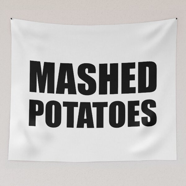 Item preview, MASHED POTATOES Funny Food Design Holiday Thanksgiving Christmas designed and sold by PuddleMart.