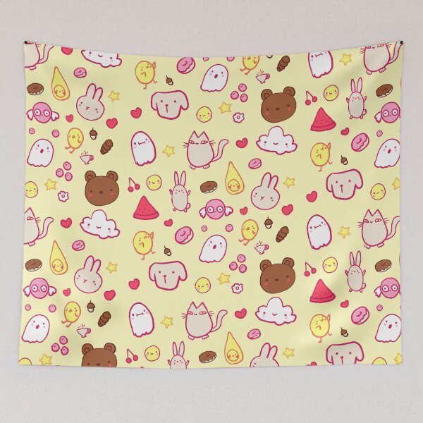 Item preview, Cute cartoon summer pattern  designed and sold by Mayarart.