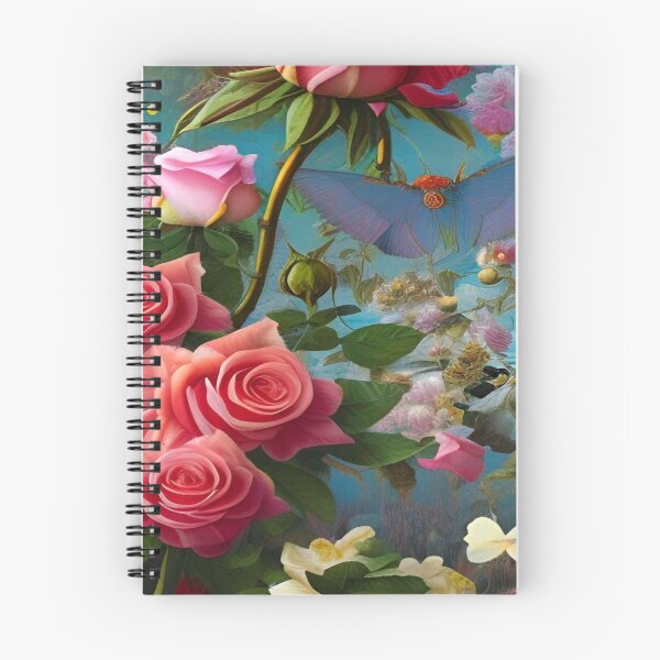 Item preview, Abstraction illustrative rosery Colorful hippie style Splash Flowers Imagination of dream  桜 world art bloomcore designed and sold by ValleyDream.
