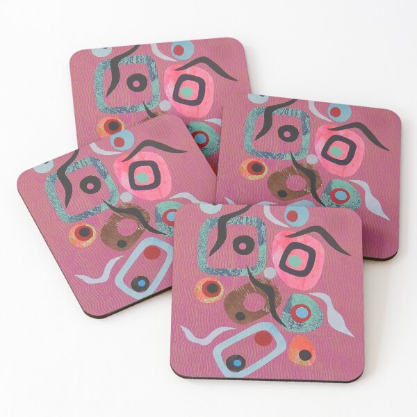 Item preview, Boxes On Pink  designed and sold by bearoberts.