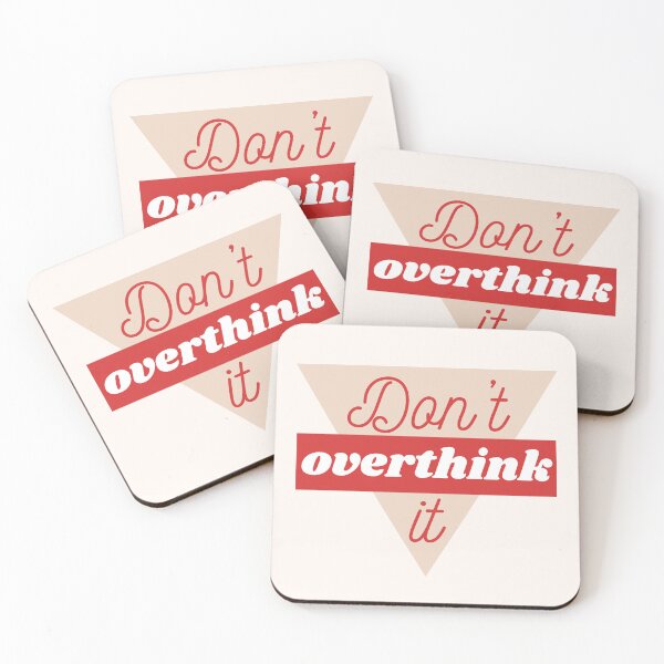 Item preview, Don’t overthink it designed and sold by Aya-salah123.