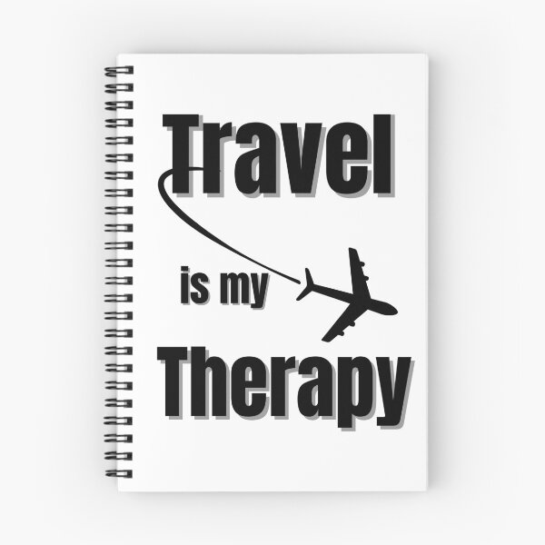 Item preview, Travel is my Therapy designed and sold by Tienda-Vane.