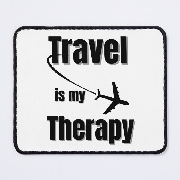 Item preview, Travel is my Therapy designed and sold by Tienda-Vane.