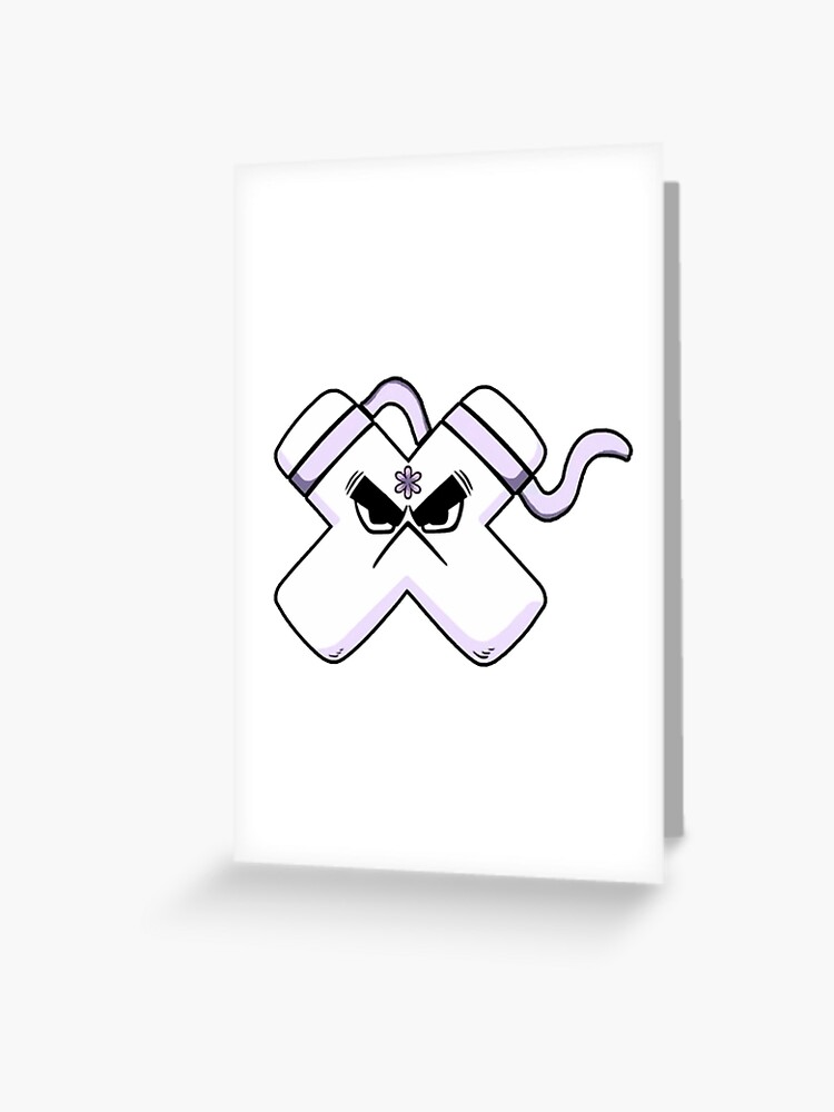 Emotion Letter C Alphabet Lore, Angry Latter Alphabet Lore Greeting Card  for Sale by zackup