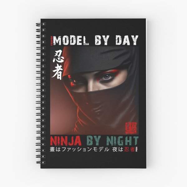 Item preview, Fashion Model By Day Ninja By Night - Masked Female Ninja Model | Fashion Model Ninja Woman Warrior designed and sold by MadeByRobots.