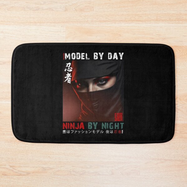 Item preview, Fashion Model By Day Ninja By Night - Masked Female Ninja Model | Fashion Model Ninja Woman Warrior designed and sold by MadeByRobots.