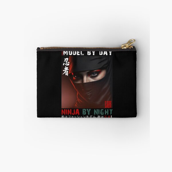 Item preview, Fashion Model By Day Ninja By Night - Masked Female Ninja Model | Fashion Model Ninja Woman Warrior designed and sold by MadeByRobots.